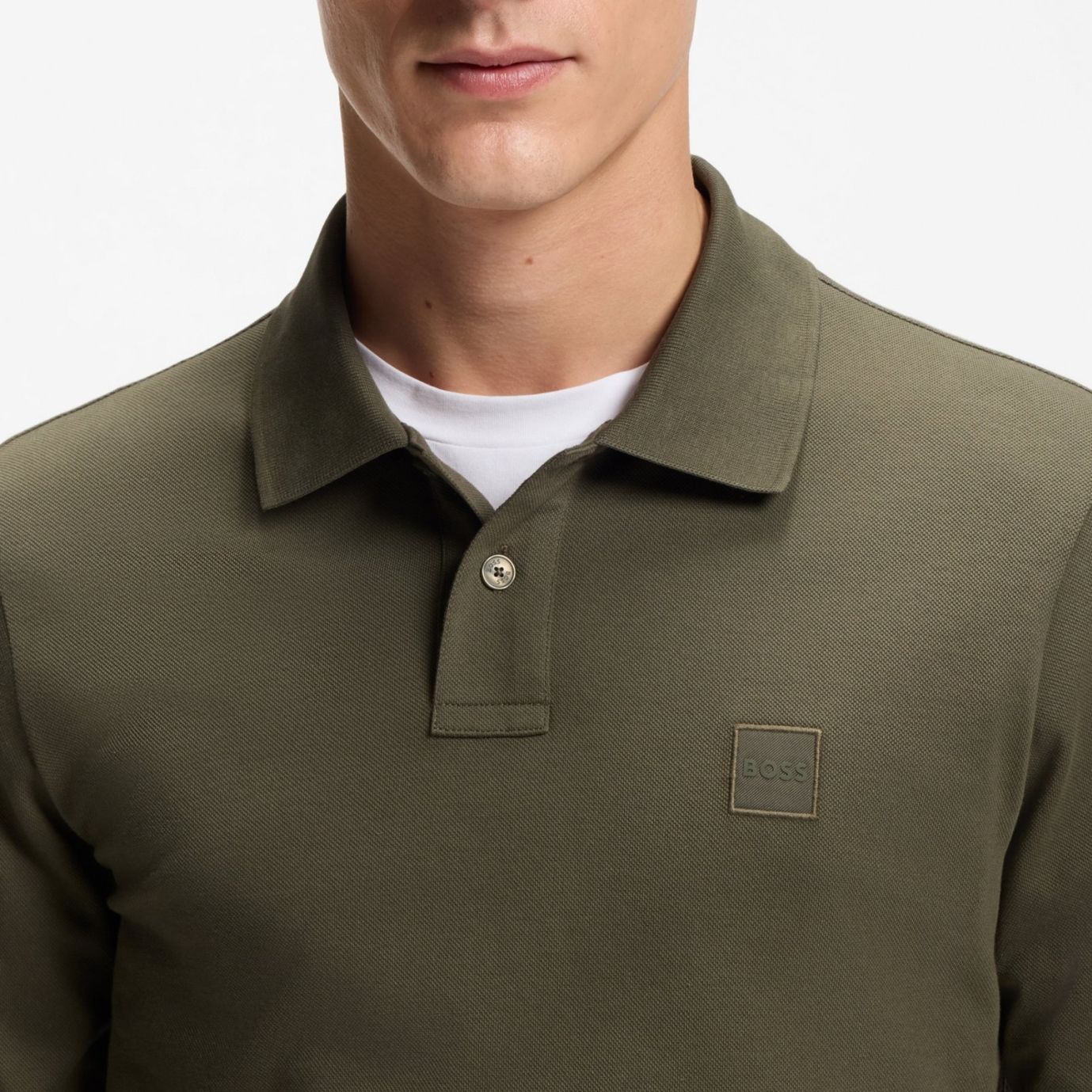 Boss Passerby Poloshirt Dunkelgrün