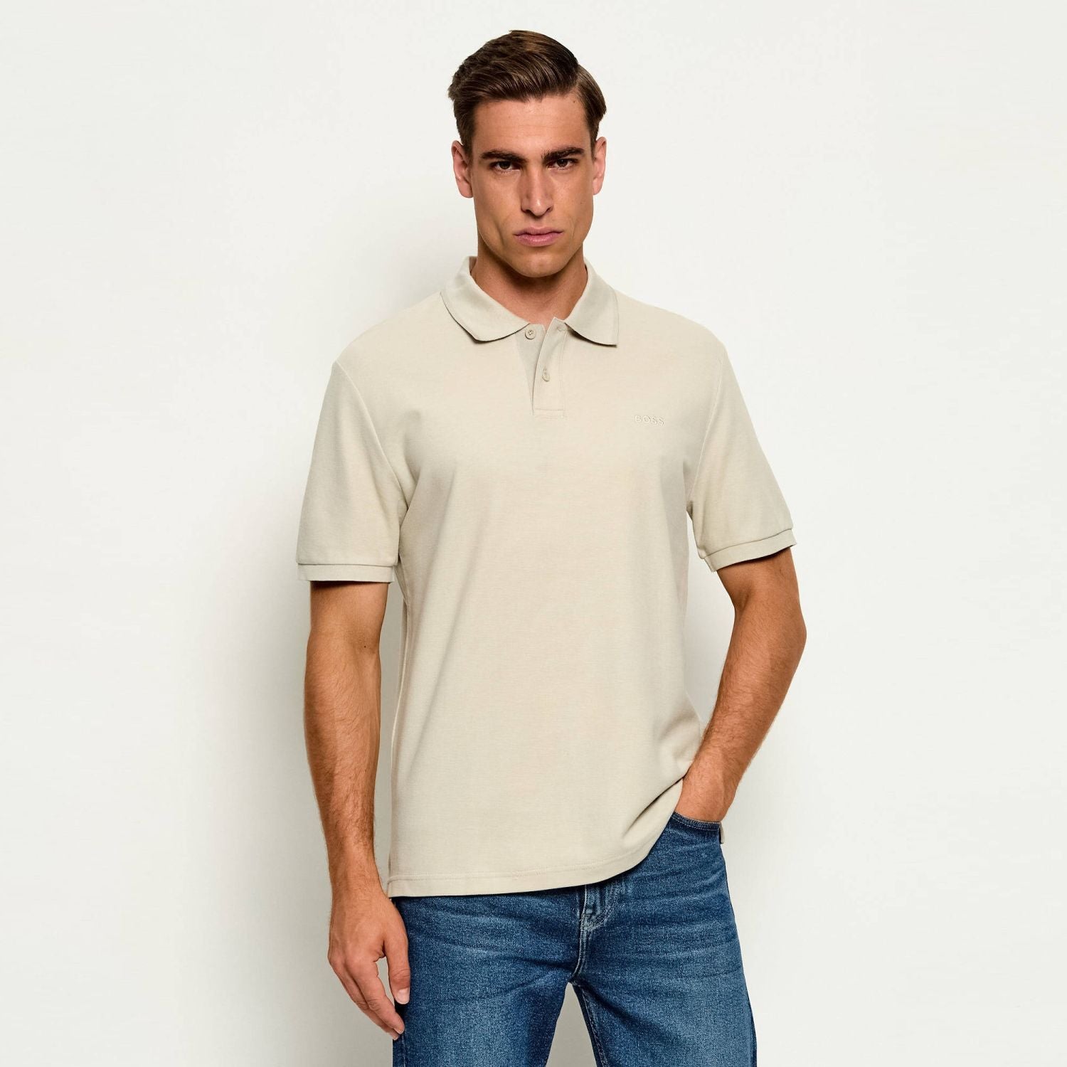 Boss Phoenix Poloshirt Beige