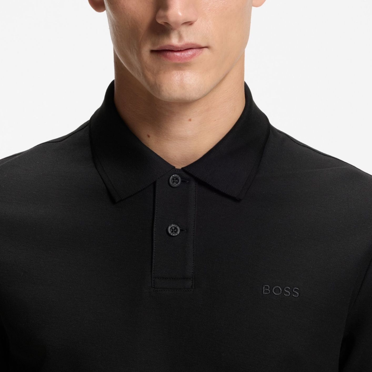 Boss Phoenix Poloshirt Schwarz
