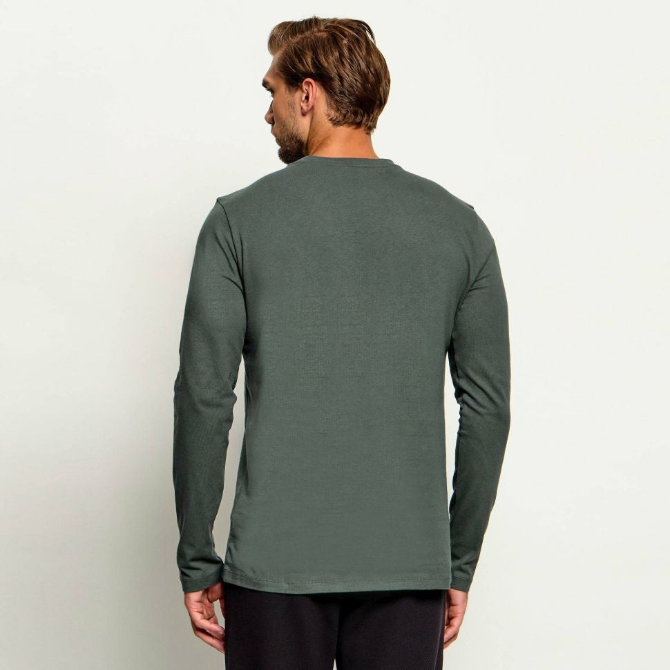 Boss Tacks Longsleeve T-shirt Dunkelgrün