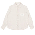 Bram's Fruit Distressed Linen Overhemd Beige