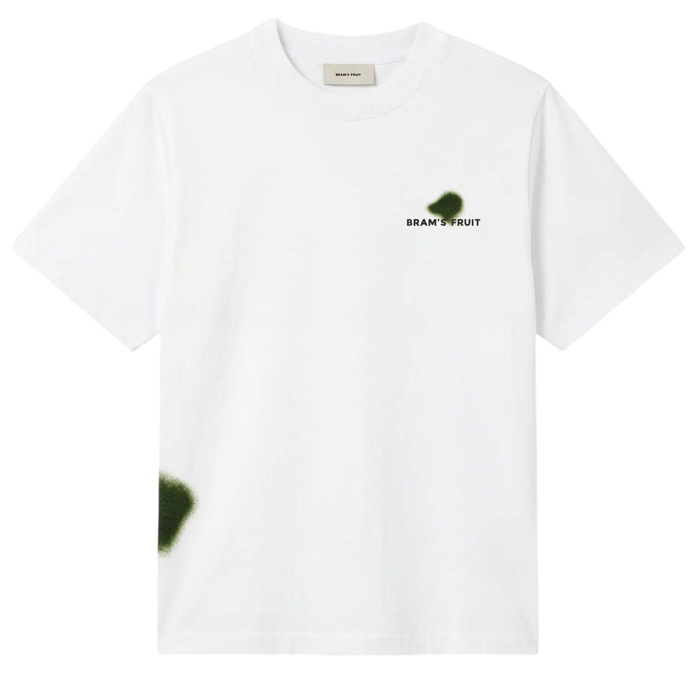 Bram’s Fruit Grass Stain Longsleeve T-shirt Weiß