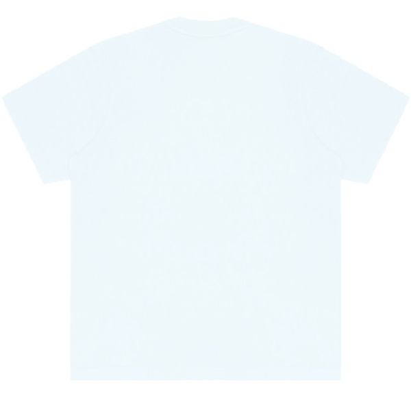 Bram’s Fruit Mum's Script Logo T-shirt Licht Blauw