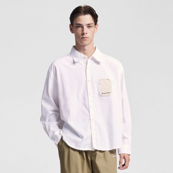 Bram's Fruit Varsity Overhemd Wit
