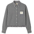 Bram’s Fruit Distressed Farmer's Hemd Schwarz