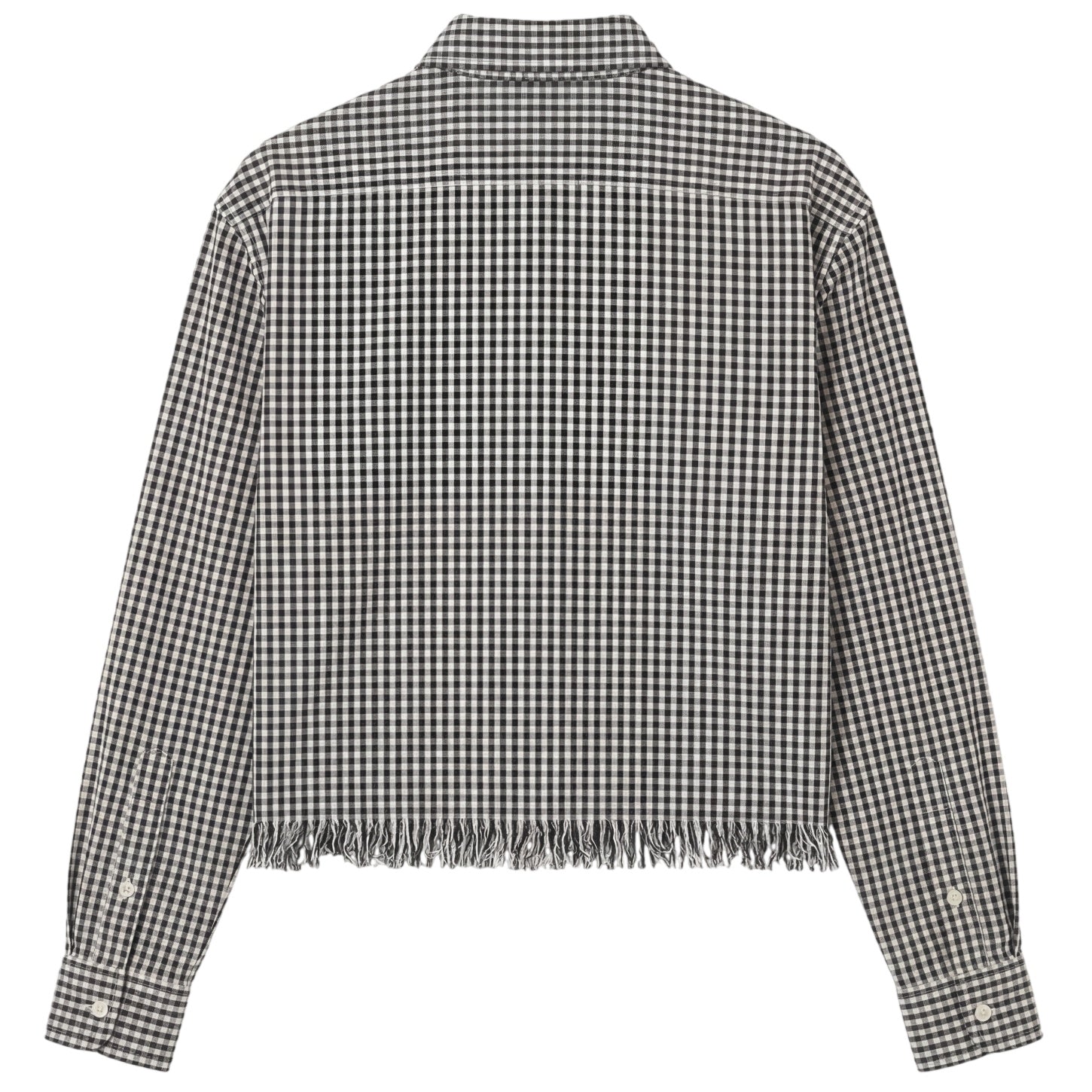 Bram’s Fruit Distressed Farmer's Hemd Schwarz