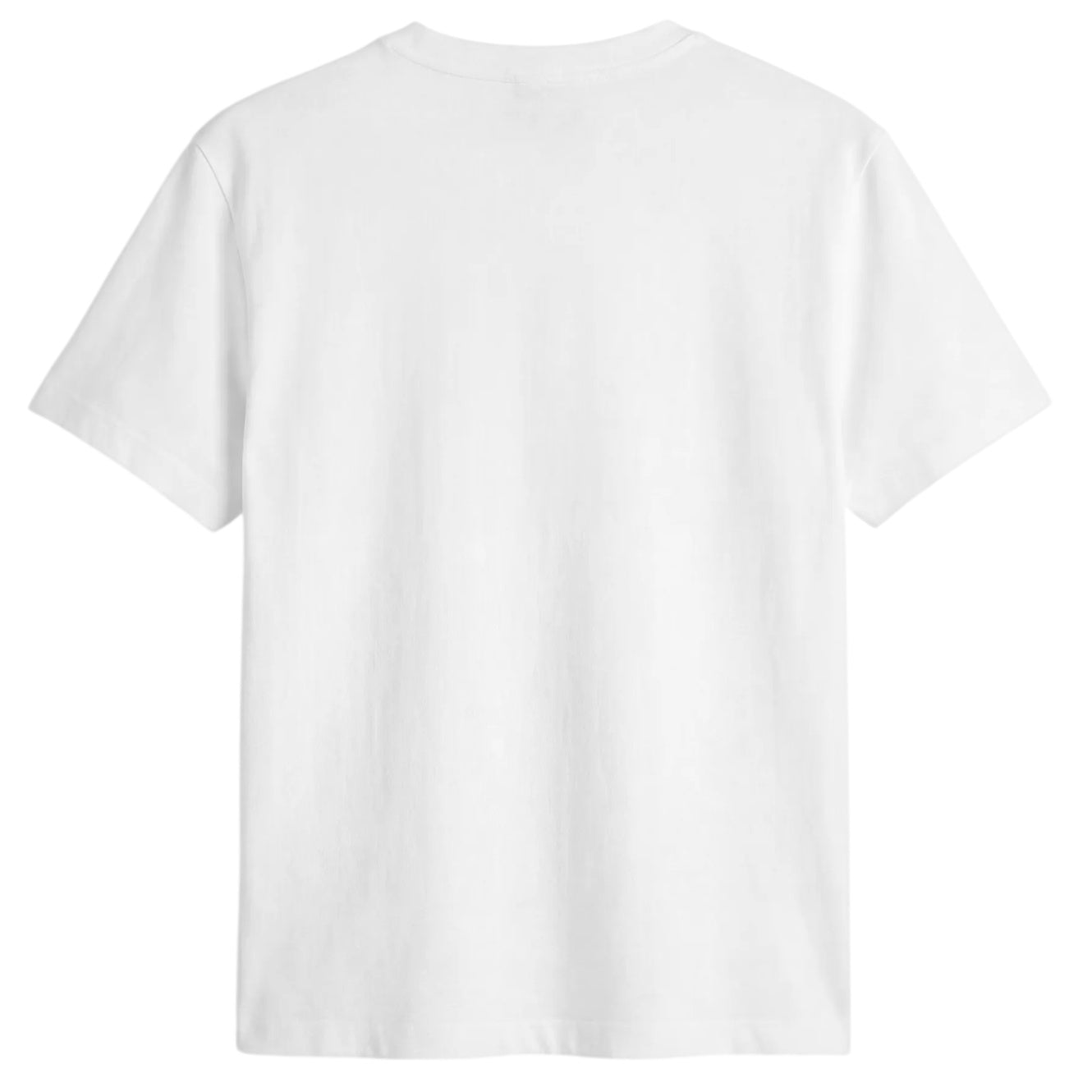 Bram’s Fruit Fitted Script Logo T-shirt Weiß