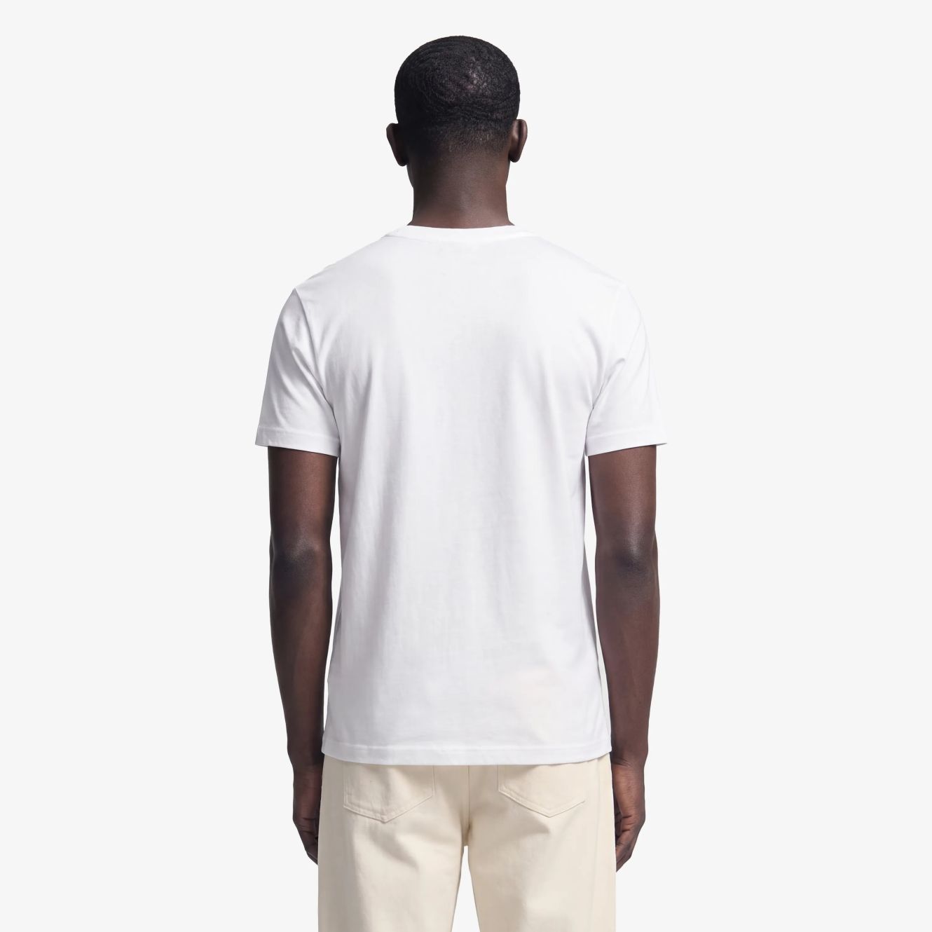 Bram’s Fruit Fitted Script Logo T-shirt Weiß