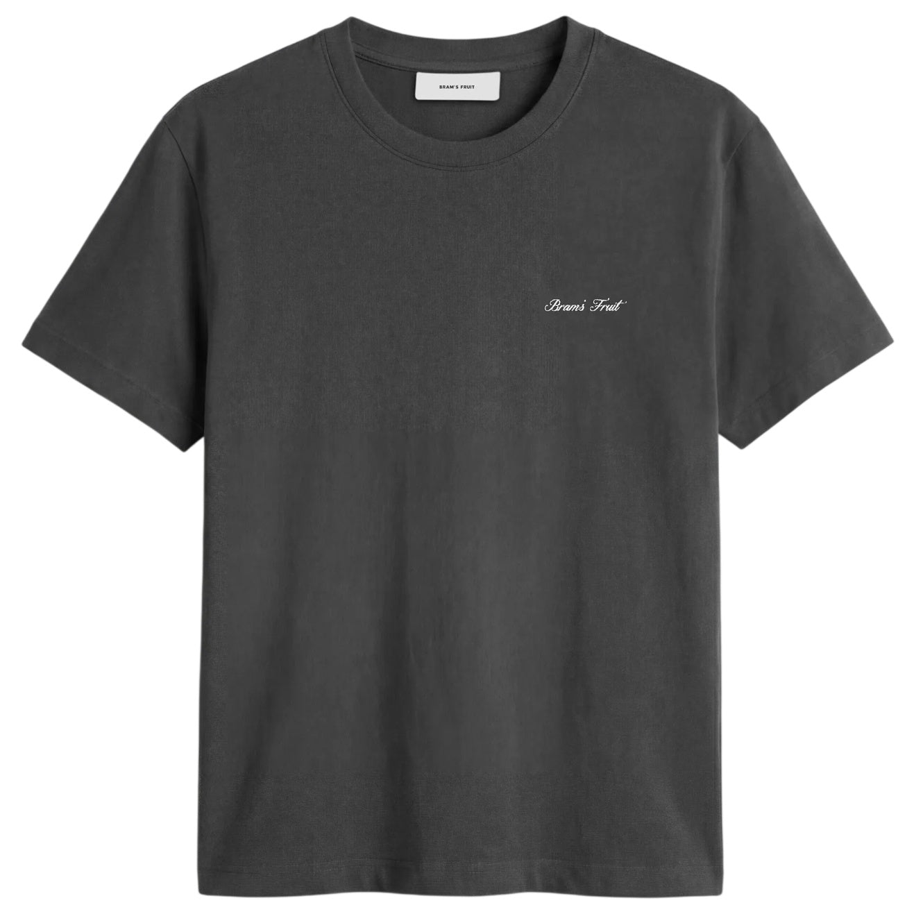 Bram’s Fruit Fitted Script Logo T-shirt Schwarz