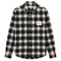 Bram’s Fruit Flanell Überhemd Schwarz