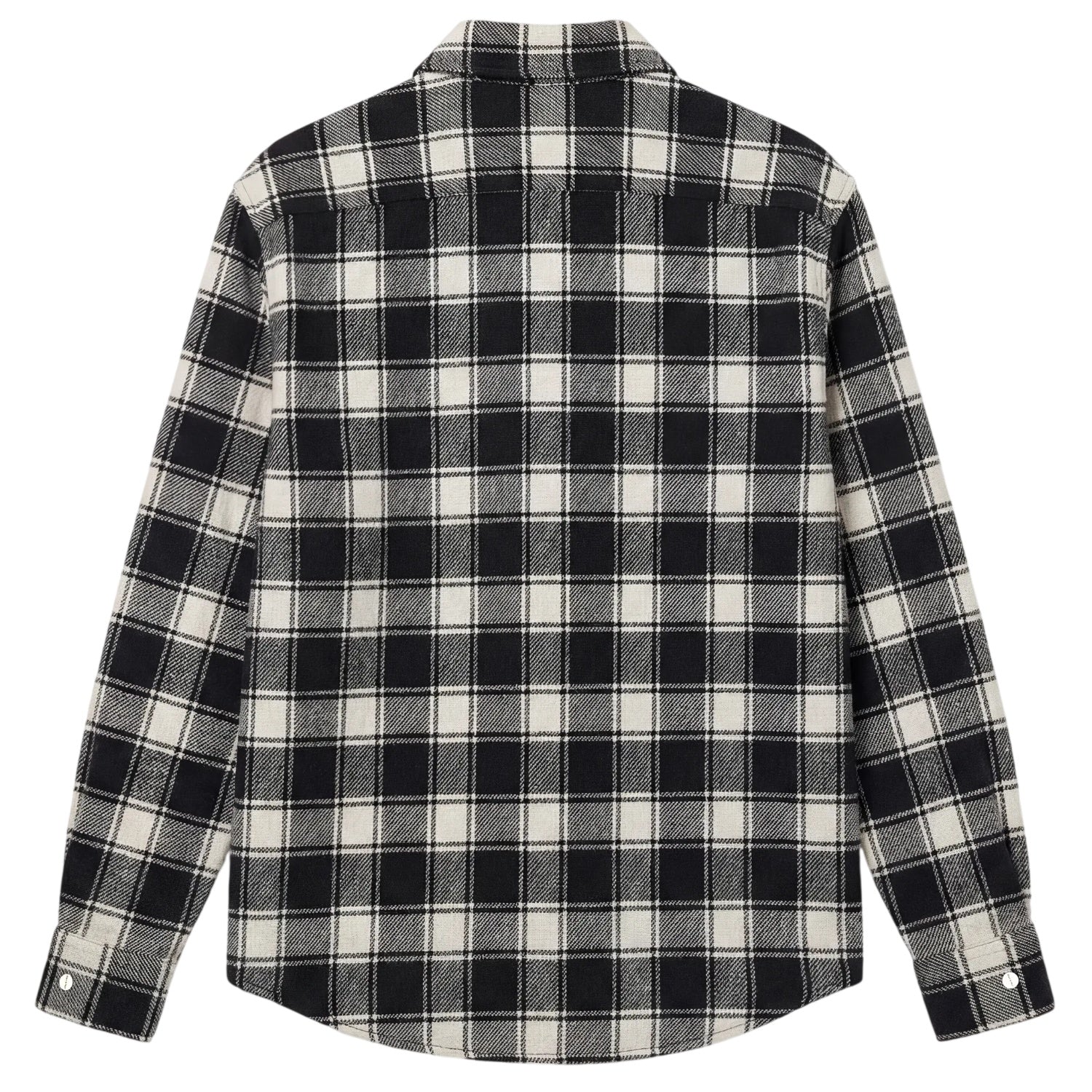 Bram’s Fruit Flanell Überhemd Schwarz