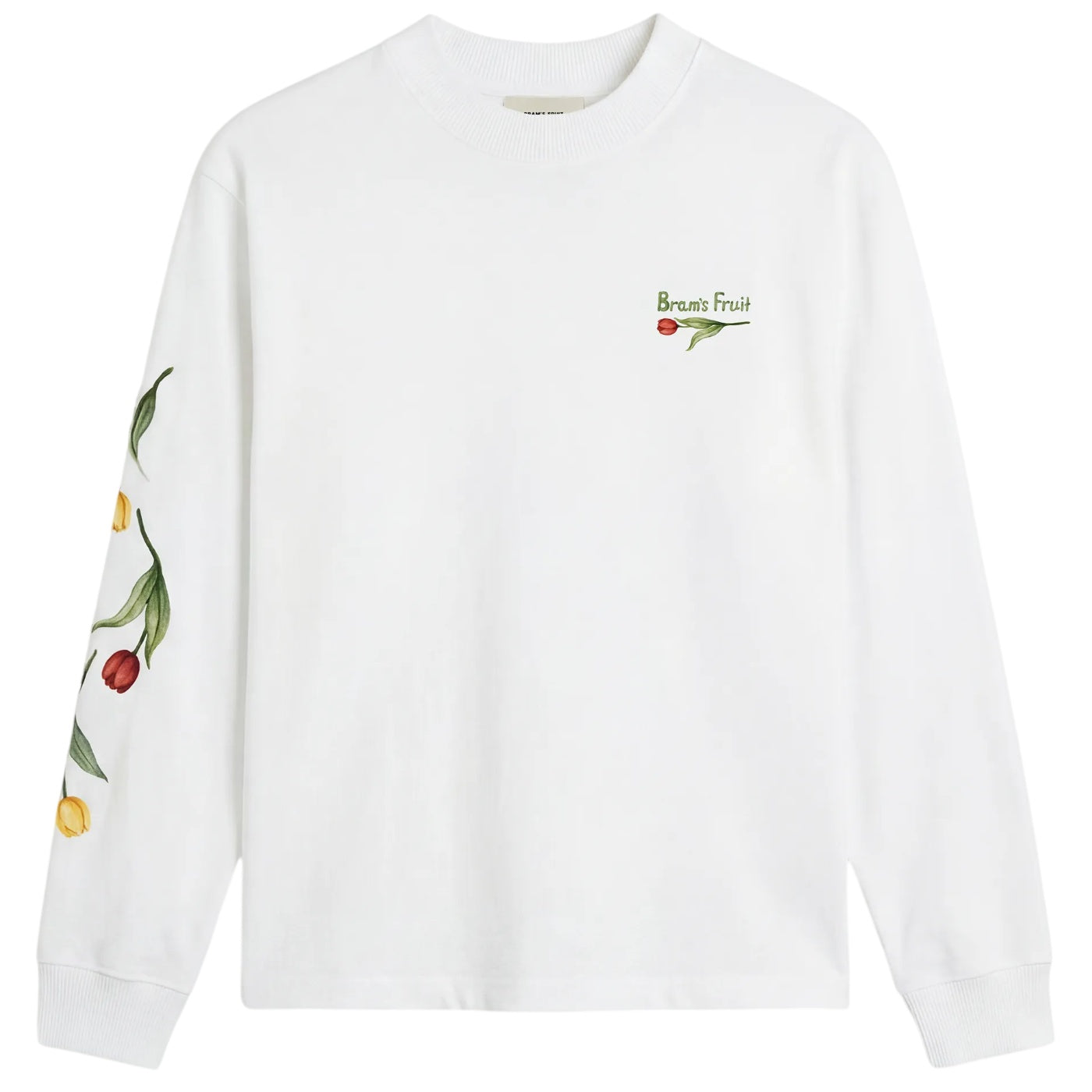 Bram’s Fruit Flora 2.0 Langarm-T-shirt Weiß