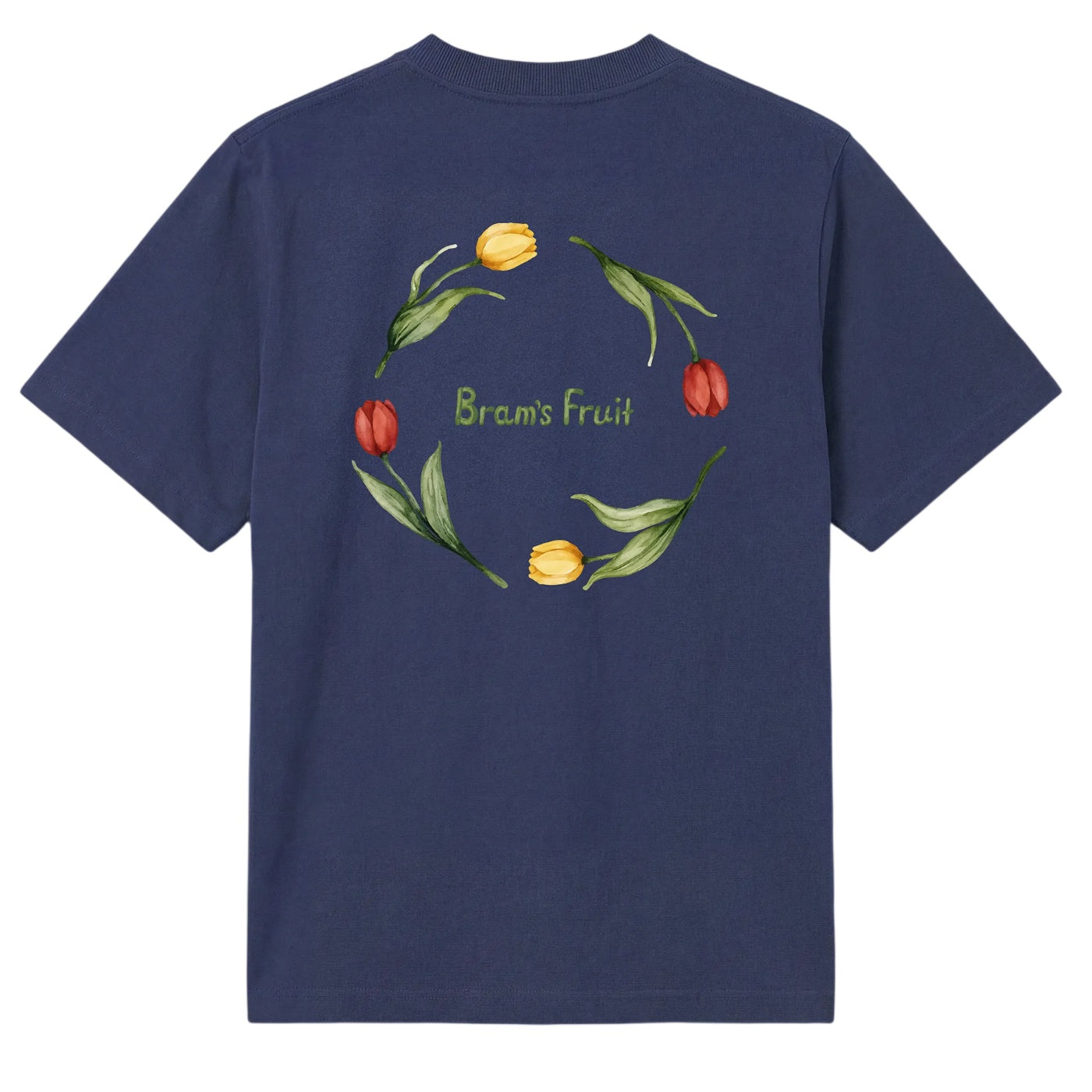 Bram’s Fruit Flora 2.0 T-shirt Dunkelblau