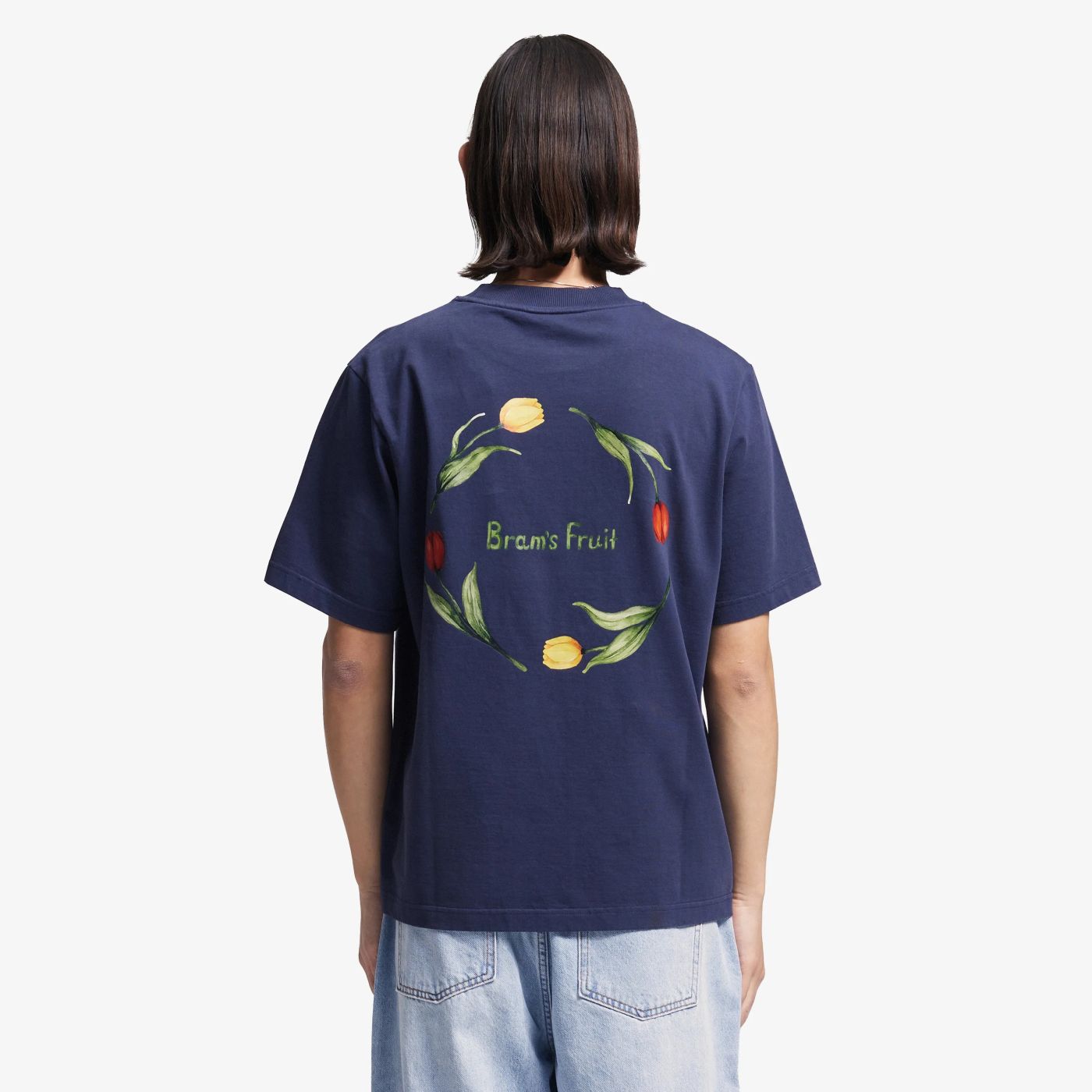 Bram’s Fruit Flora 2.0 T-shirt Dunkelblau