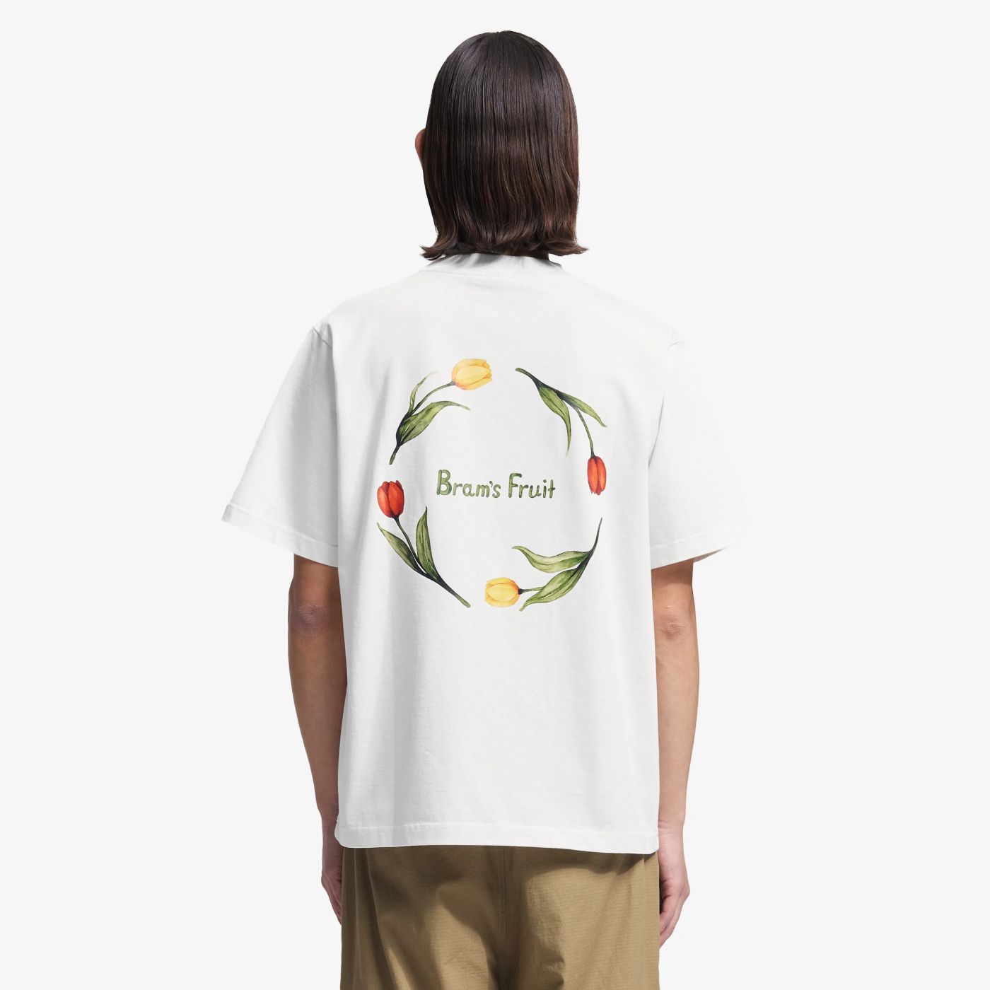 Bram’s Fruit Flora 2.0 T-shirt Weiß