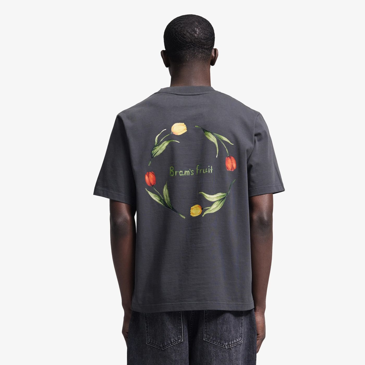 Bram’s Fruit Flora 2.0 T-shirt Schwarz