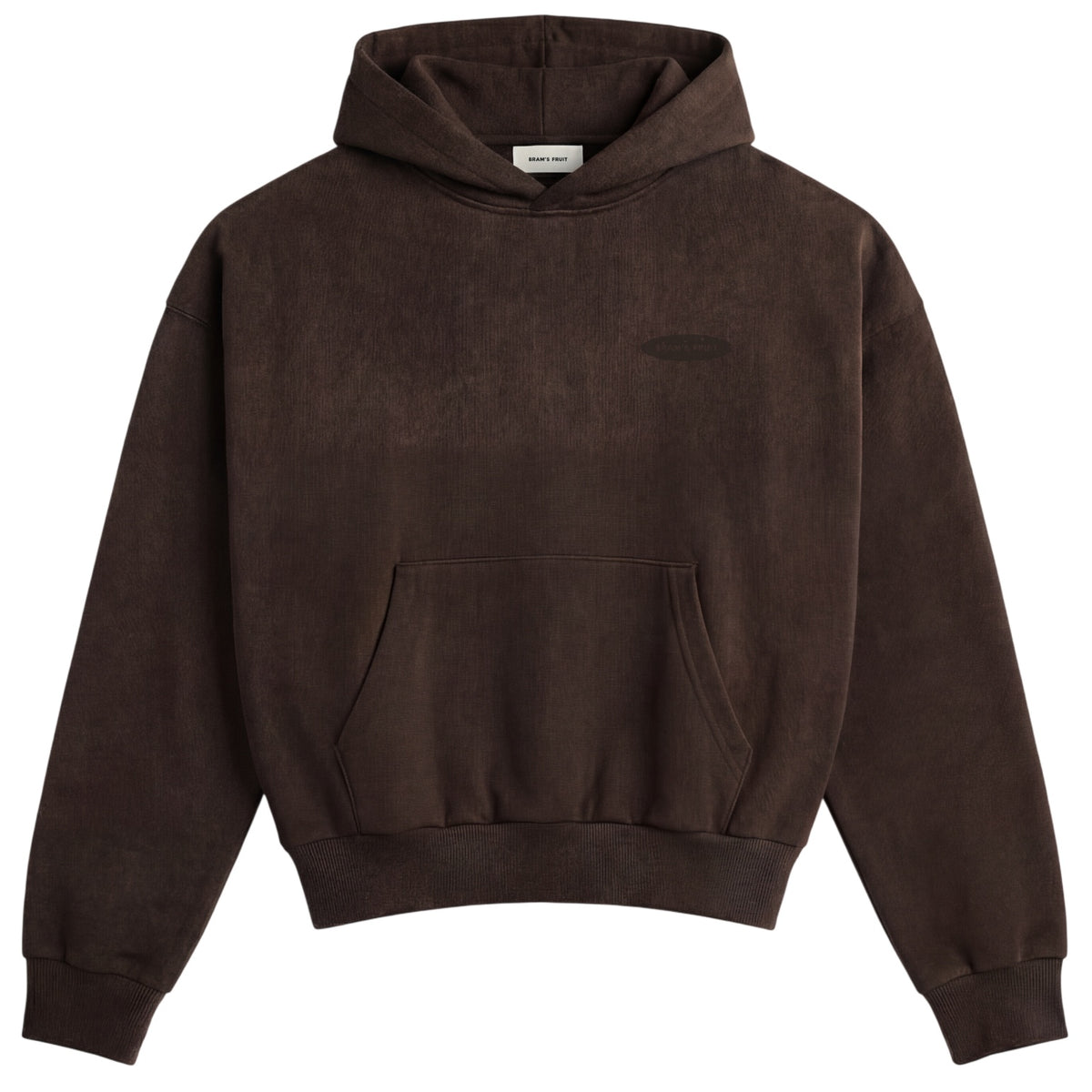 Bram’s Fruit Gardening Distressed Kapuzenpullover Braun