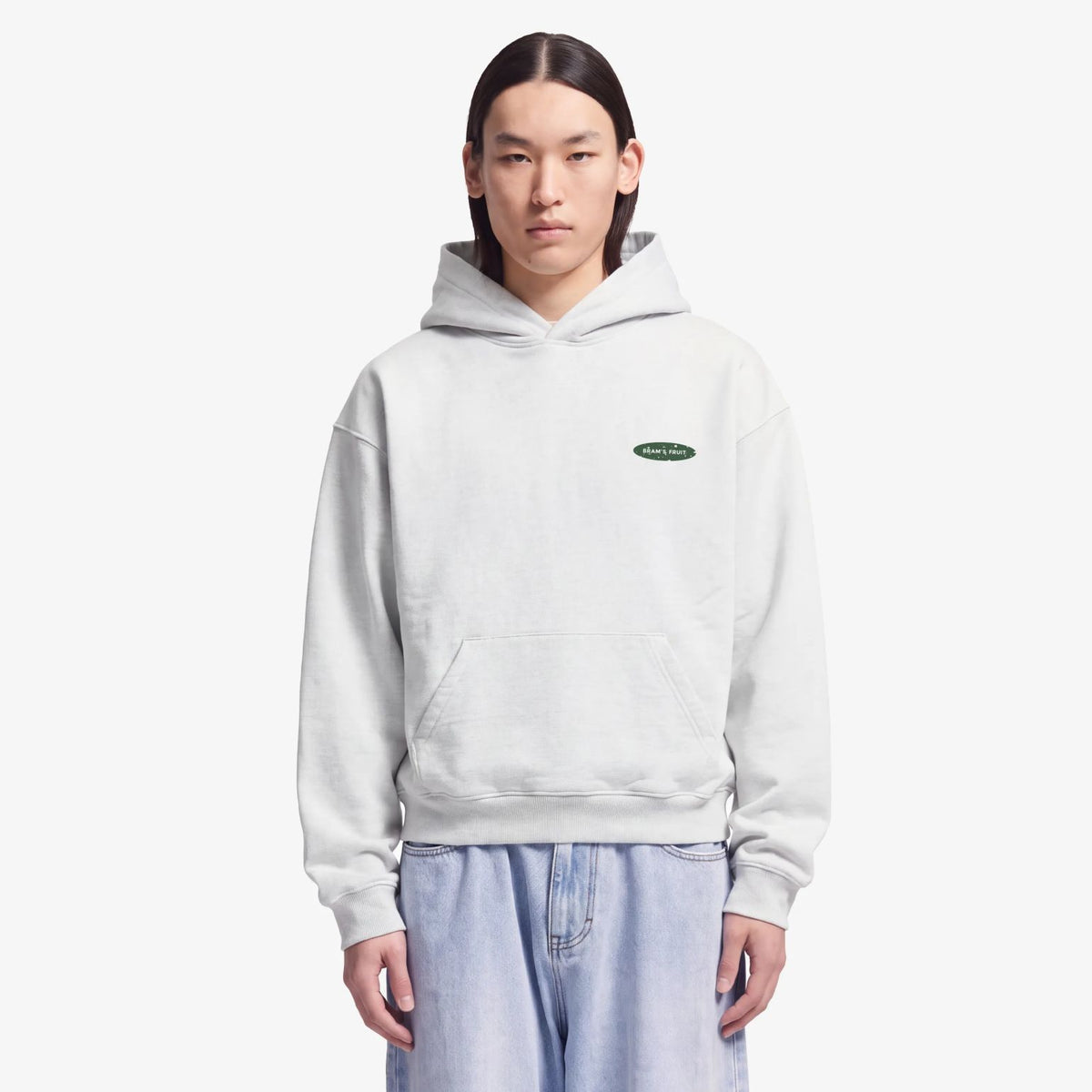 Bram’s Fruit Gardening Distressed Kapuzenpullover Grau