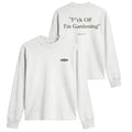 Bram's Fruit Gardening Distressed Longsleeve T-shirt Grau