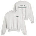 Bram’s Fruit Gardening Distressed Pullover Grau