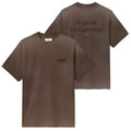 Bram’s Fruit Gardening Distressed T-shirt Braun