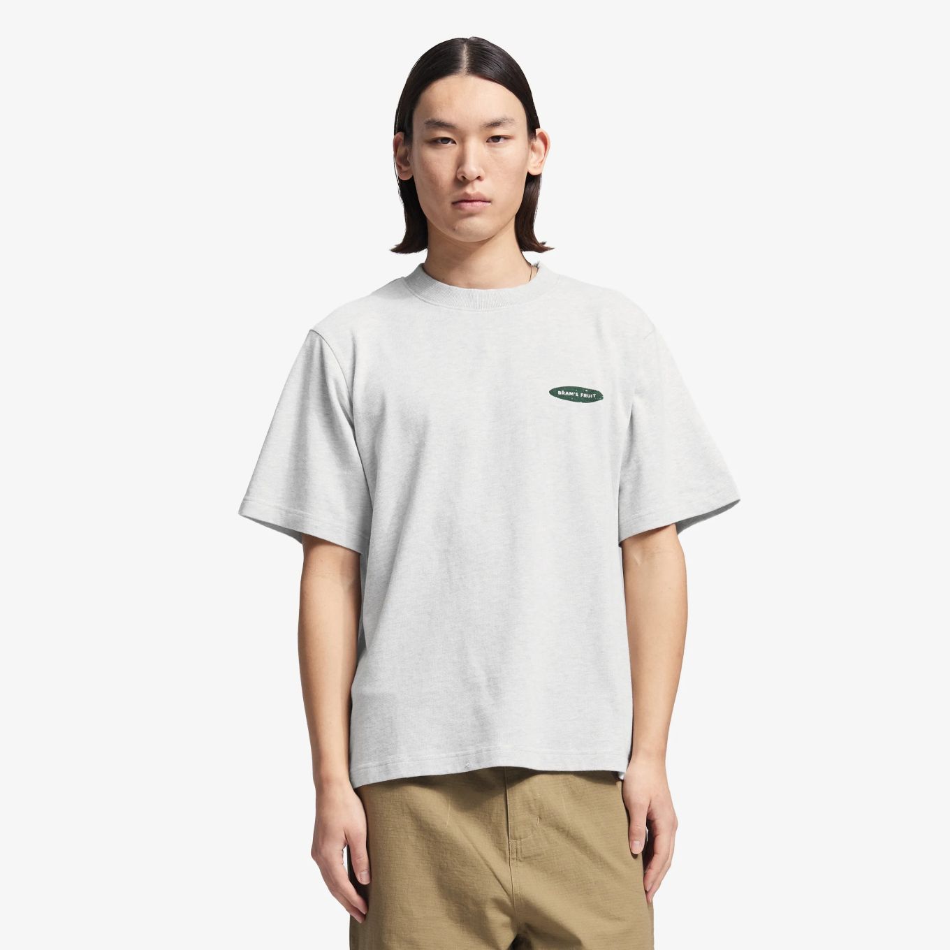 Bram’s Fruit Gardening Distressed T-shirt Grau
