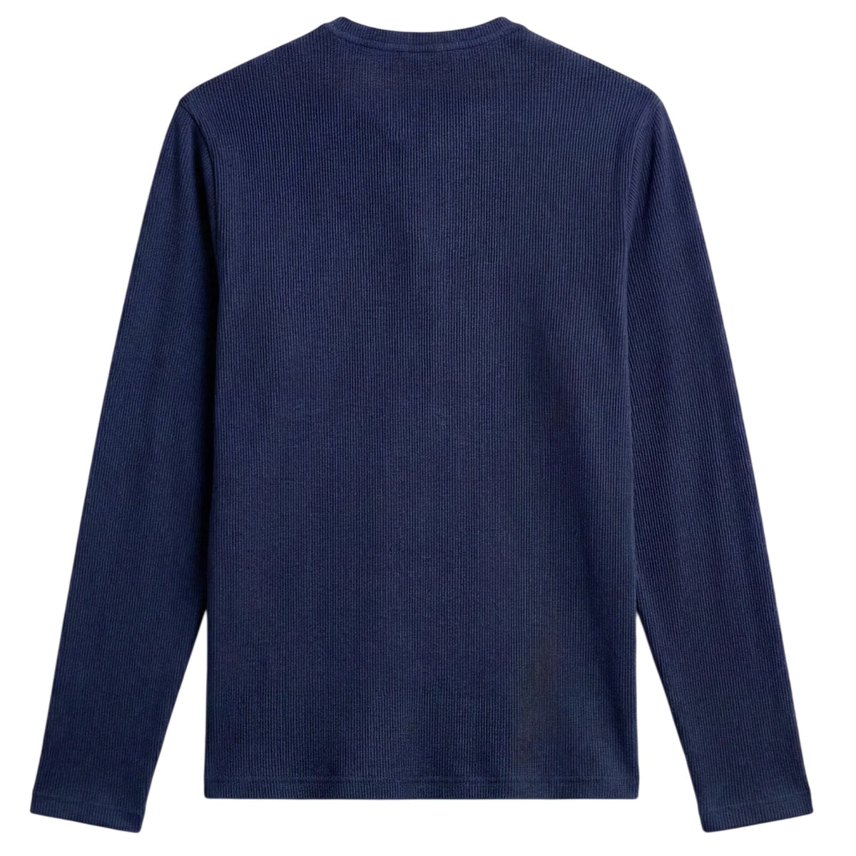 Bram’s Fruit Script Logo Henley Longsleeve T-shirt Dunkelblau