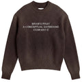 Bram’s Fruit Stamp Strick-Pullover Braun