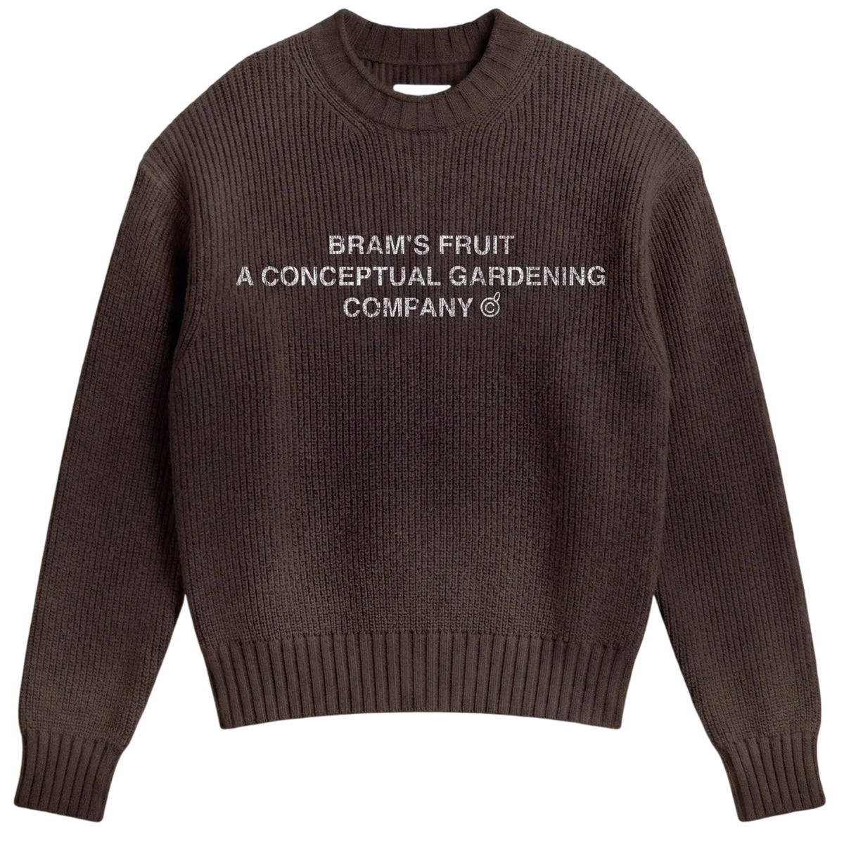 Bram’s Fruit Stamp Strick-Pullover Braun