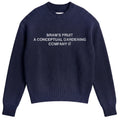 Bram’s Fruit Stamp Strick-Pullover Marine