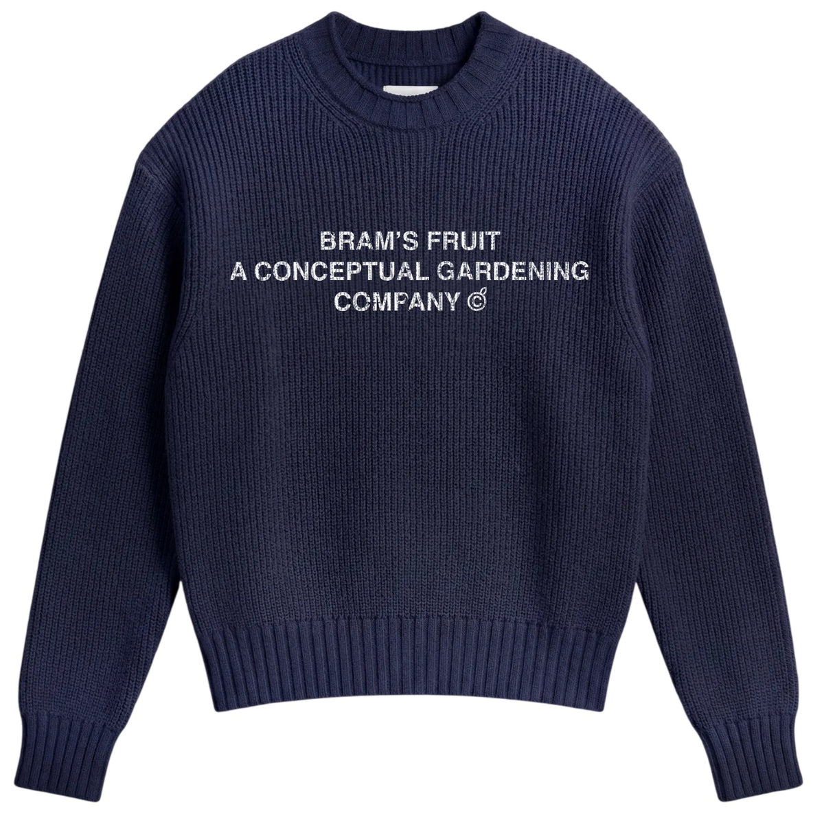 Bram’s Fruit Stamp Strick-Pullover Marine