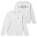 Bram’s Fruit Stamp-Waffel-Langarm-T-shirt Weiß