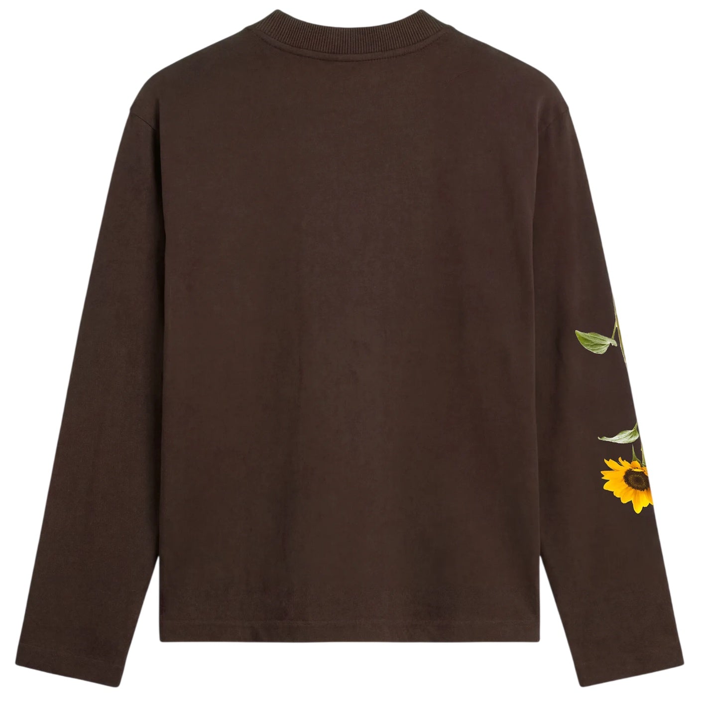 Bram’s Fruit Sunflower Longsleeve T-shirt Braun