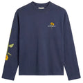 Bram’s Fruit Sunflower Longsleeve T-shirt Dunkelblau