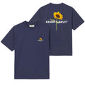 Bram’s Fruit Sunflower T-shirt Dunkelblau