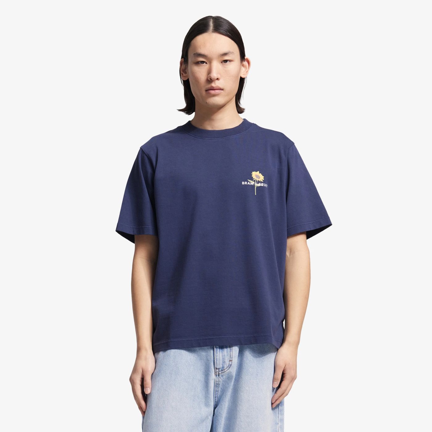 Bram’s Fruit Sunflower T-shirt Dunkelblau