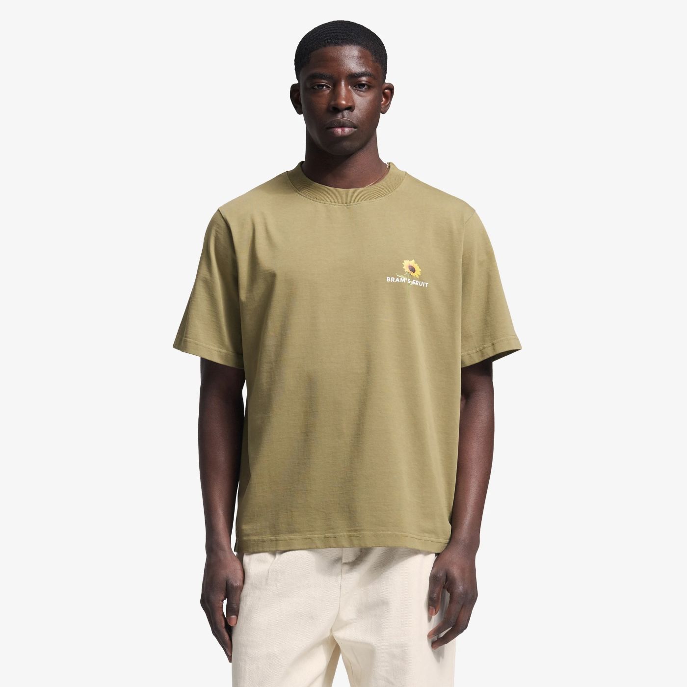 Bram’s Fruit Sunflower T-shirt Dunkelgrün