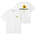 Bram’s Fruit Sunflower T-shirt Weiß