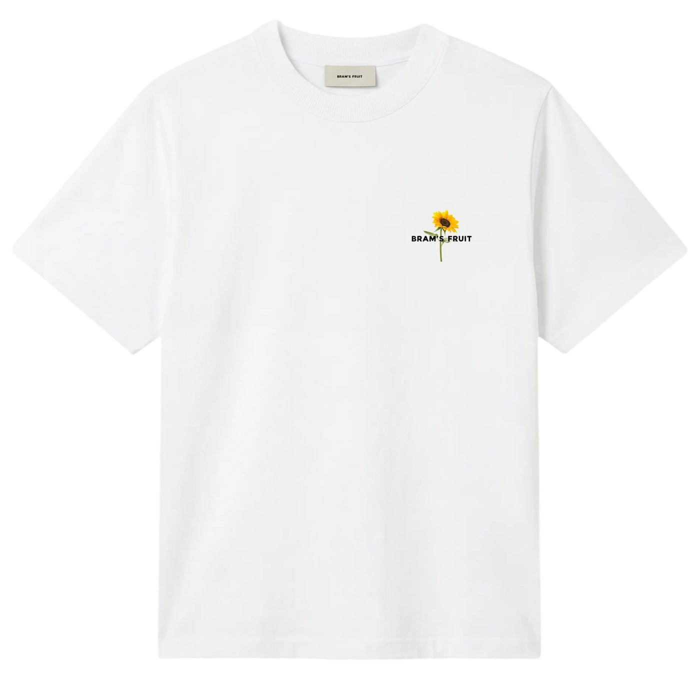 Bram’s Fruit Sunflower T-shirt Weiß