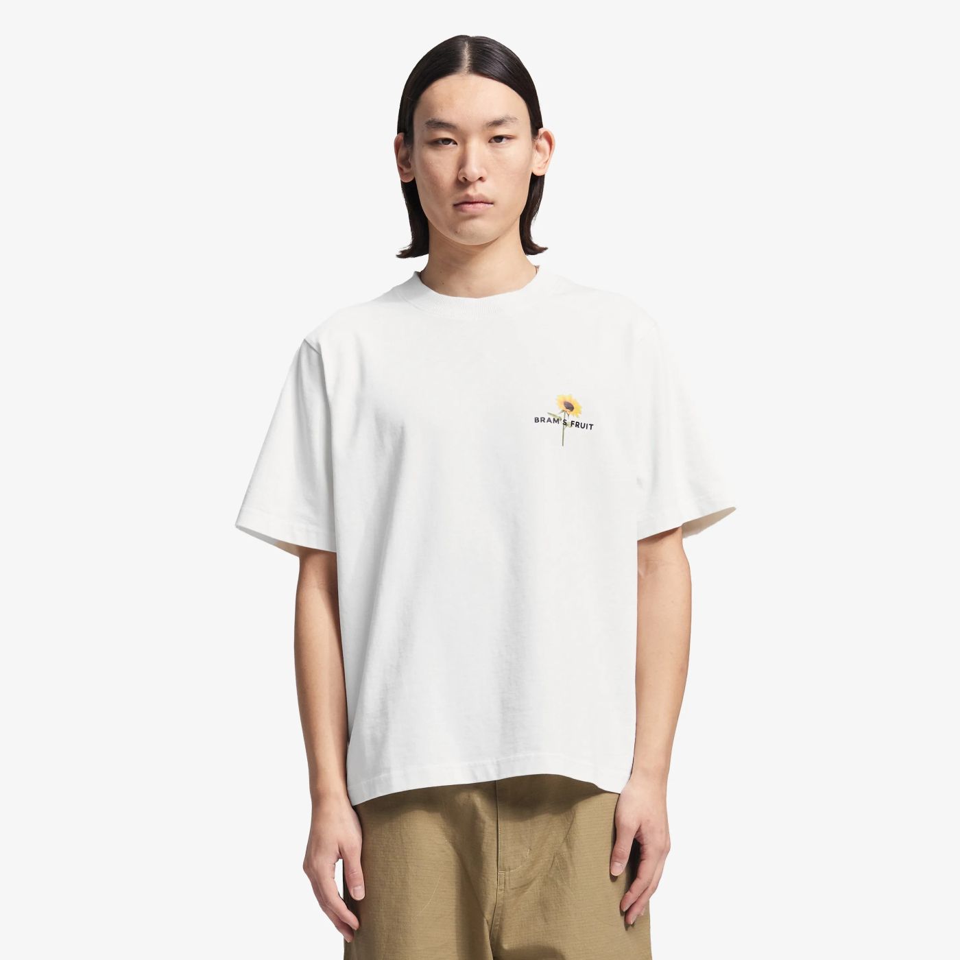Bram’s Fruit Sunflower T-shirt Weiß