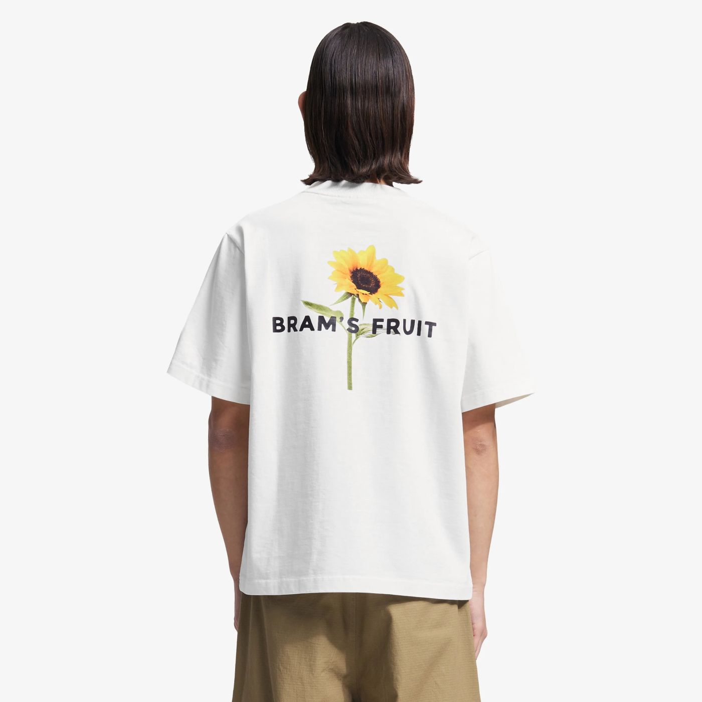 Bram’s Fruit Sunflower T-shirt Weiß