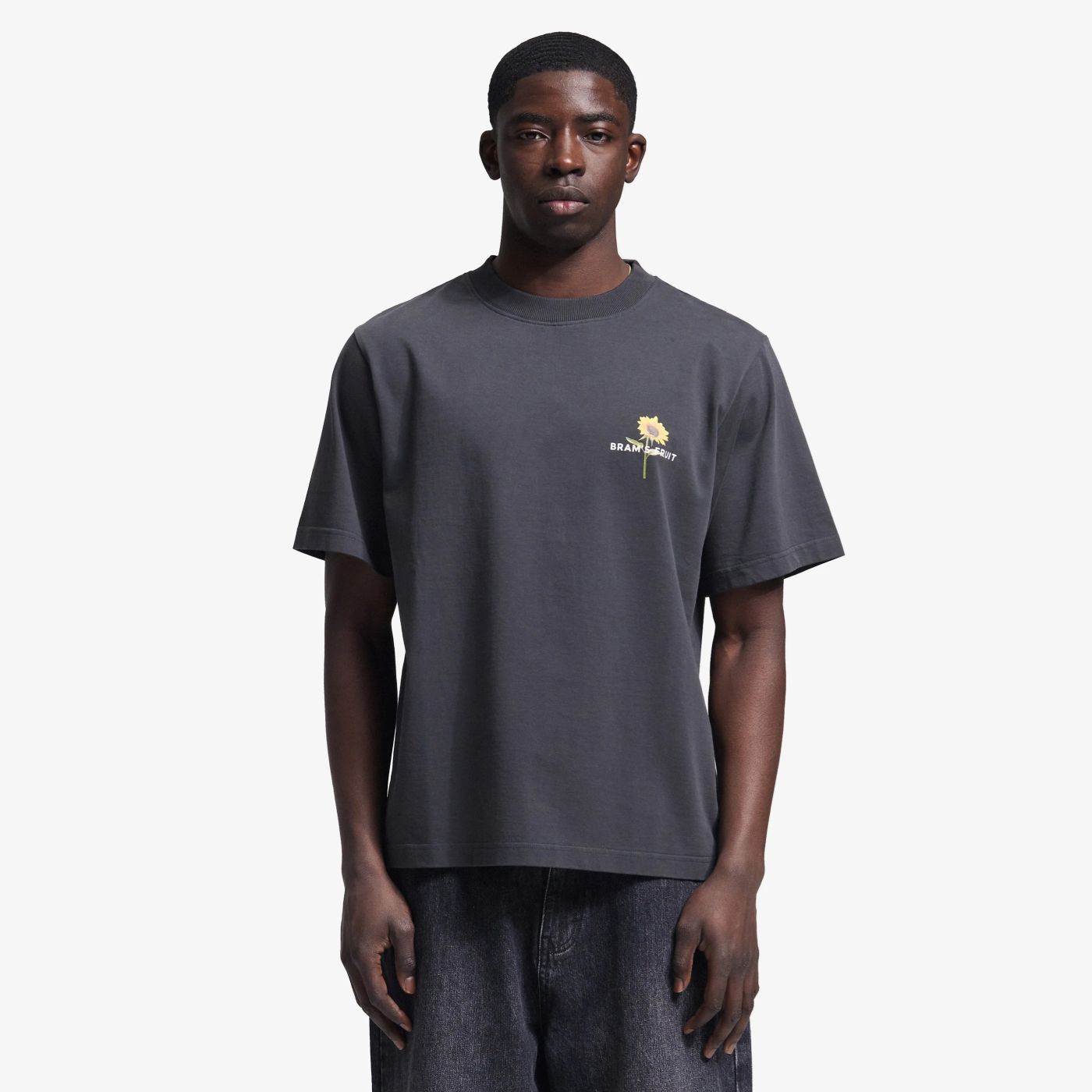 Bram’s Fruit Sunflower T-shirt Schwarz