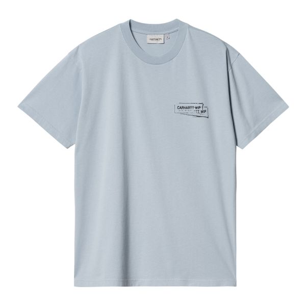 Carhartt Stamp T-shirt Licht Blauw