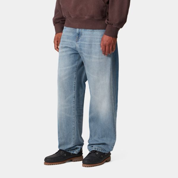 Carhartt WIP Aaron Jeans Licht Blauw