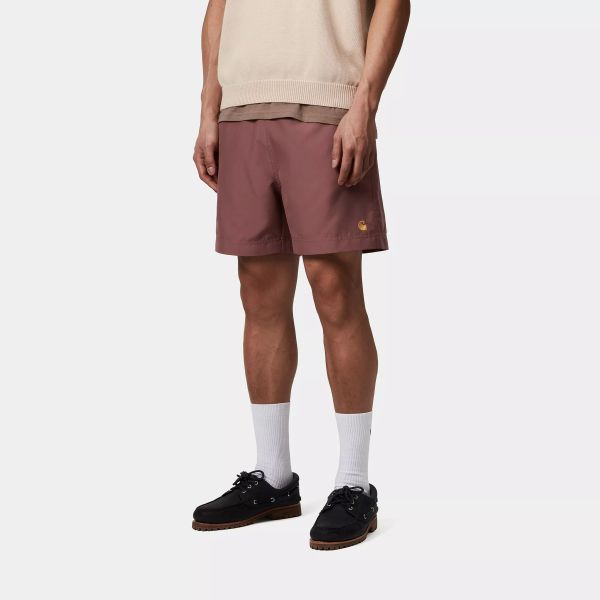 Carhartt WIP Chase Zwembroek Donker Roze