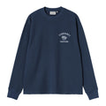 Carhartt WIP Eightynine Waffle Longsleeve T-shirt Navy