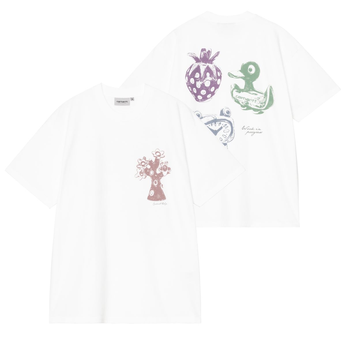 Carhartt WIP Forma T-shirt Wit