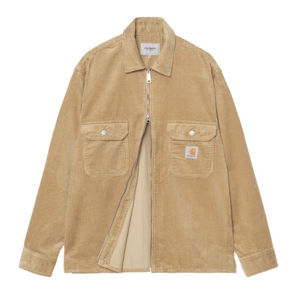 Carhartt WIP Reynold Overshirt Beige