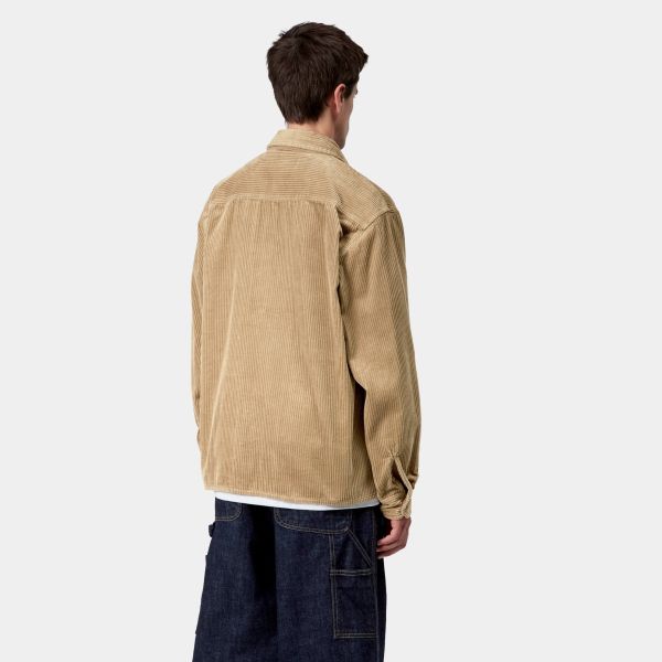 Carhartt WIP Reynold Overshirt Beige