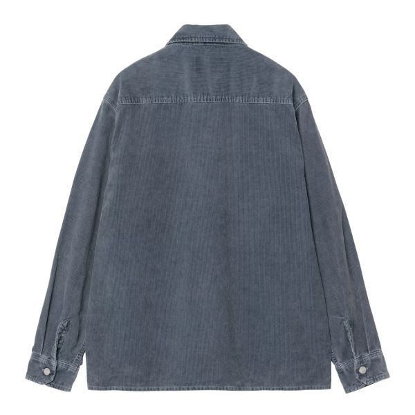 Carhartt WIP Reynold Overshirt Donker Blauw